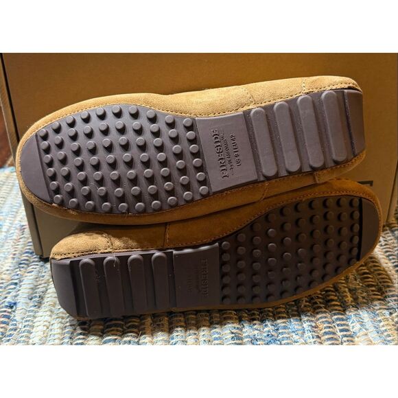 Fireside By Dearfoams Men\'s Melbourne Genuine Shearling Moccasin Slippers -9 main image 5